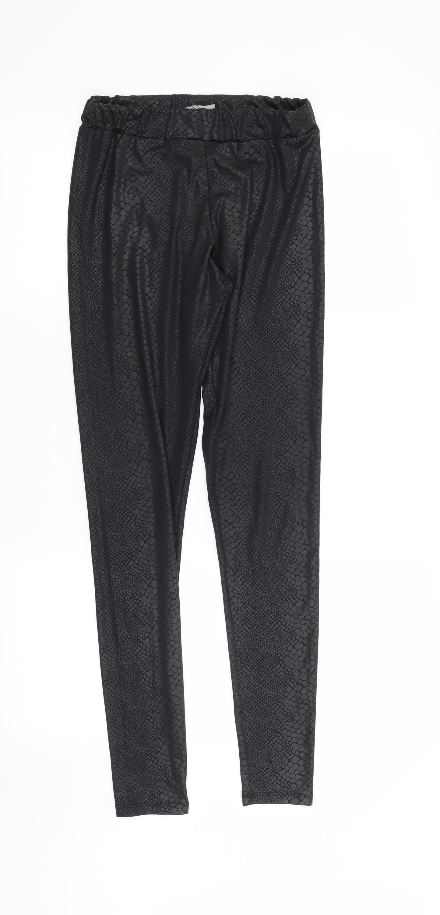 Womens UK Size S H&M  Capri Black Leggings
