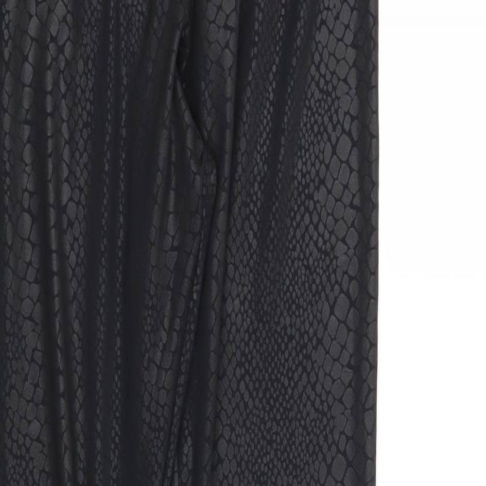 Womens UK Size S H&M  Capri Black Leggings