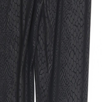 Womens UK Size S H&M  Capri Black Leggings