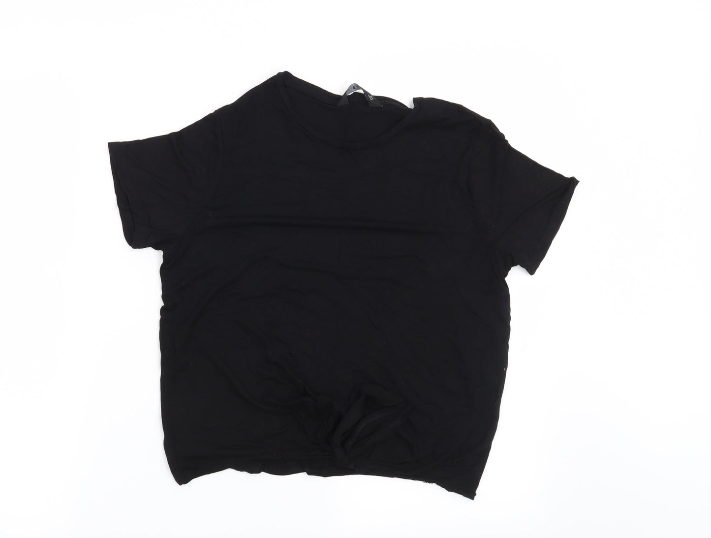 F&F Womens Black   Basic T-Shirt Size 12