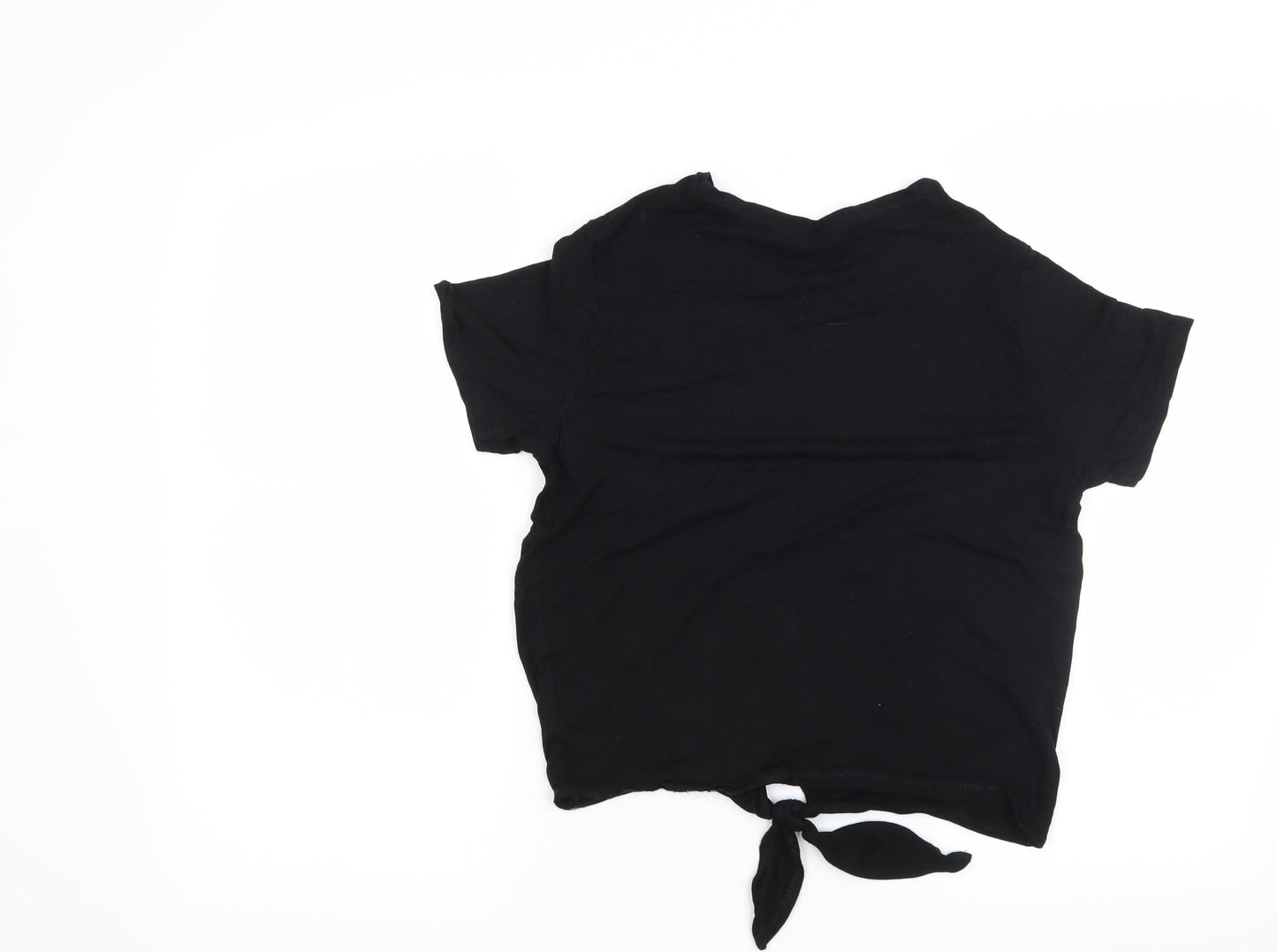 F&F Womens Black   Basic T-Shirt Size 12