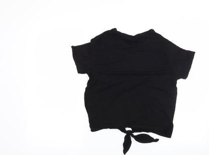 F&F Womens Black   Basic T-Shirt Size 12