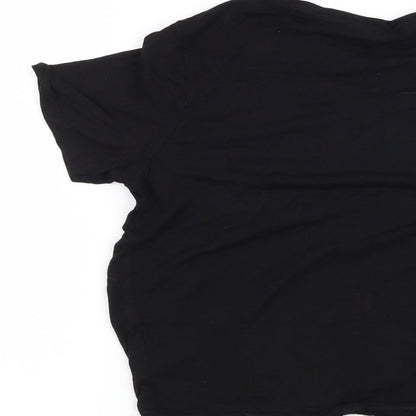 F&F Womens Black   Basic T-Shirt Size 12