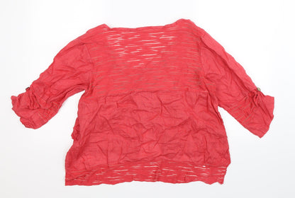 Colette Womens Red   Jacket Blazer Size 12