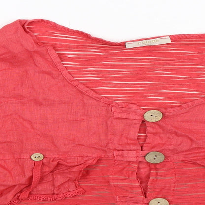 Colette Womens Red   Jacket Blazer Size 12