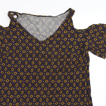 Matalan Womens Multicoloured Geometric  Shift  Size 16