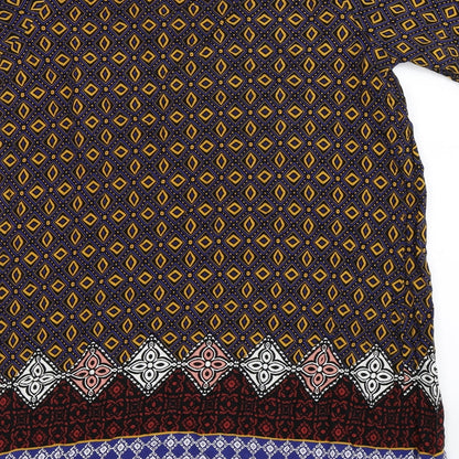 Matalan Womens Multicoloured Geometric  Shift  Size 16