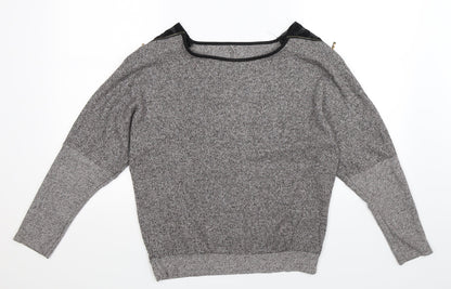 Preworn Womens Grey  Knit Pullover Jumper Size L