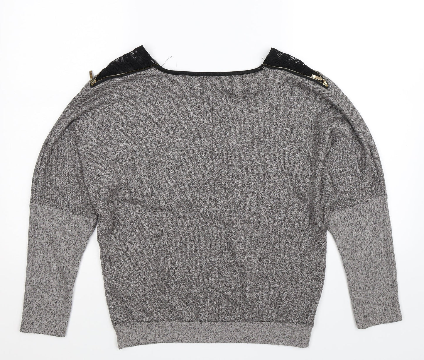 Preworn Womens Grey  Knit Pullover Jumper Size L