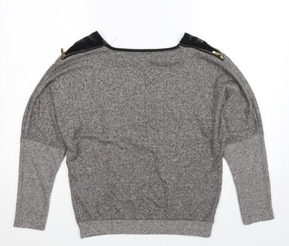 Preworn Womens Grey  Knit Pullover Jumper Size L