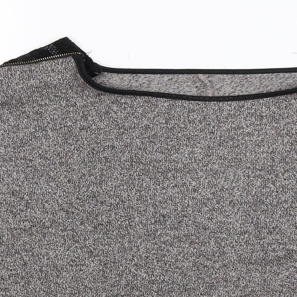 Preworn Womens Grey  Knit Pullover Jumper Size L
