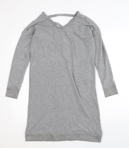 Preworn Womens Grey   T-Shirt Dress  Size S