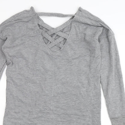 Preworn Womens Grey   T-Shirt Dress  Size S