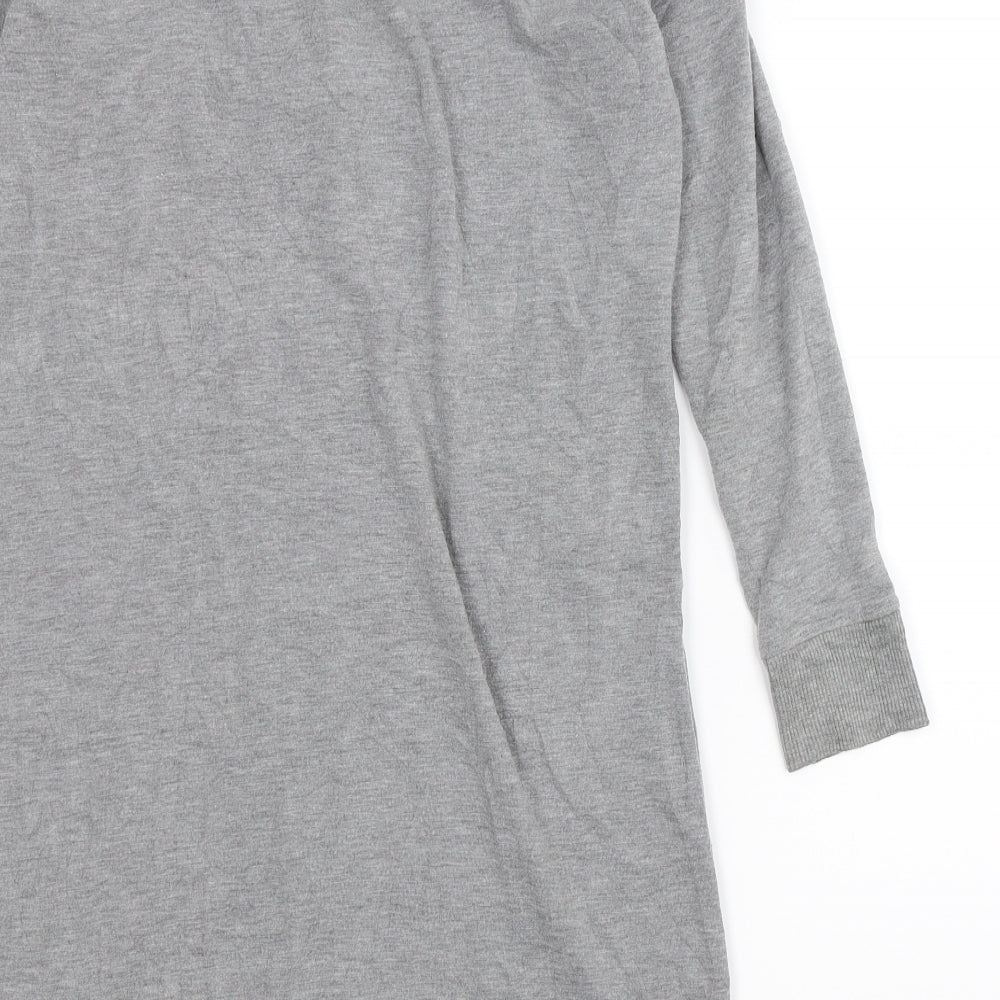Preworn Womens Grey   T-Shirt Dress  Size S