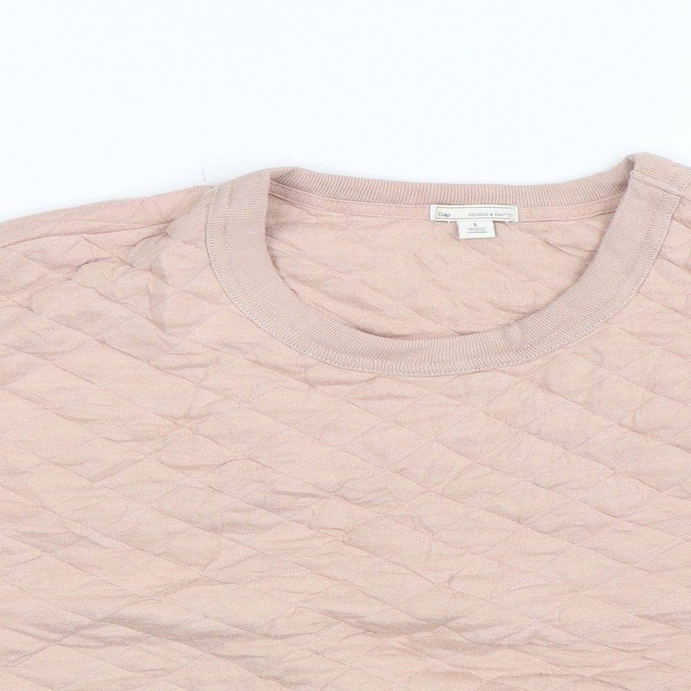 Gap Womens Beige   Pullover Sweatshirt Size L