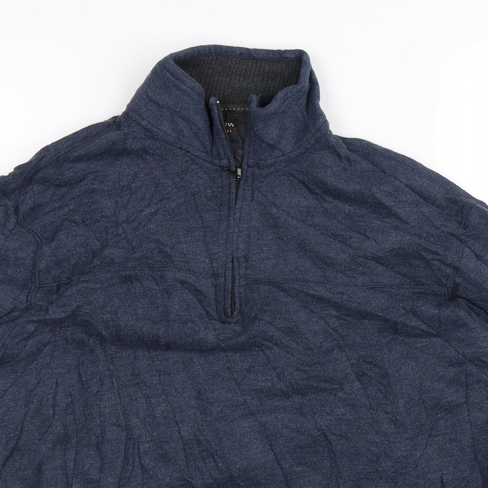 Arrow Mens Blue   Pullover Sweatshirt Size S