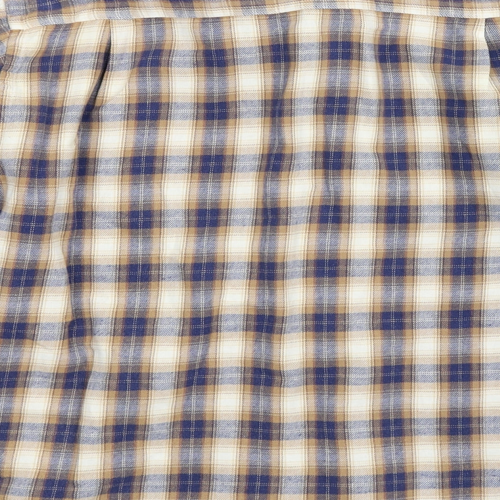 Mens UK Size L Dunnes Stores Multicoloured  Button-Up Long Sleeve Casual Shirt