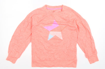 Cat & Jack Womens Pink   Pullover Sweatshirt Size 12
