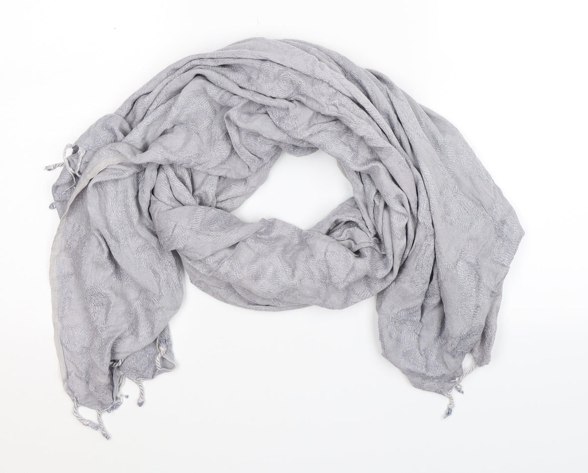 Preworn Womens Grey  Knit  Scarf