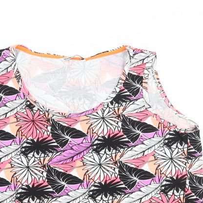 Womens UK Size 10 Pep & Co Pink Basic Blouse