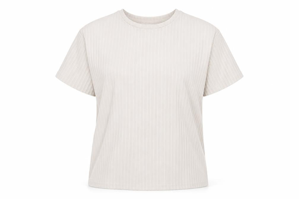 Womens UK Size XS H&M Beige Basic Blouse