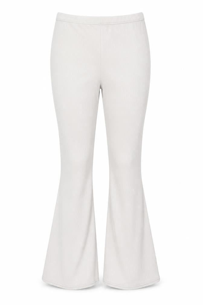 Womens UK Size 12 PRETTYLITTLETHING Regular Fit  Beige Trousers