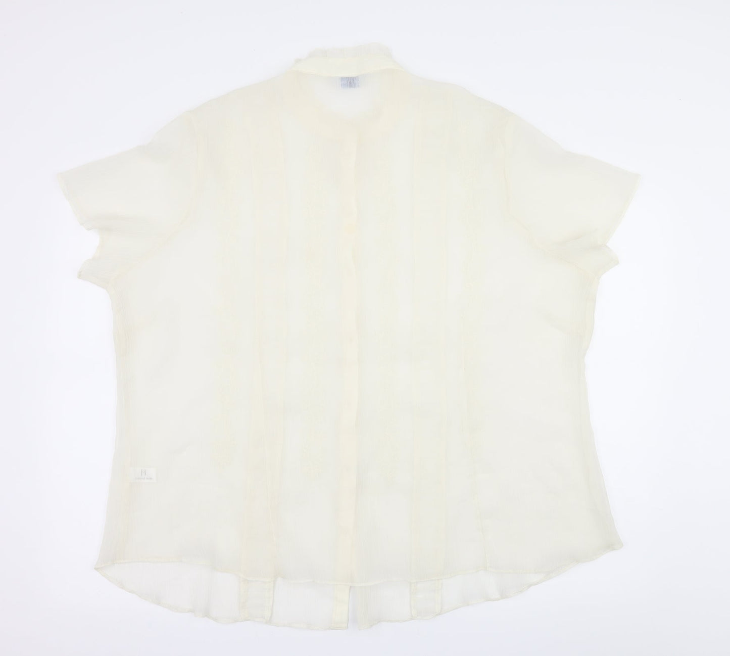 Womens UK Size 26 Joanna Hope White Basic Blouse