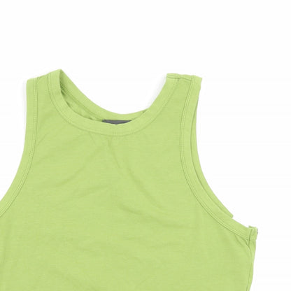 Primark Womens Green   Basic Tank Size M