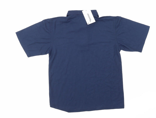 Banner Mens Blue    Polo Size S
