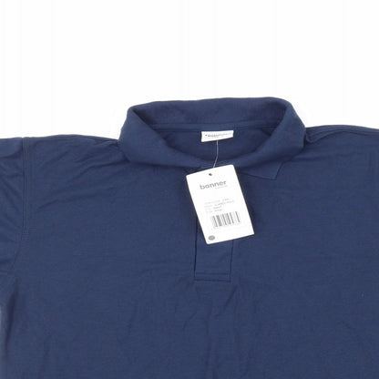 Banner Mens Blue    Polo Size S