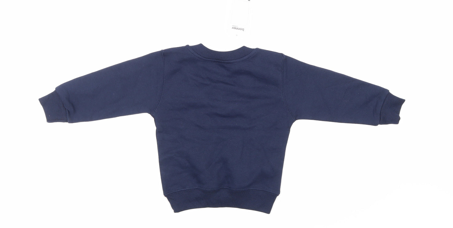 Banner Boys Blue   Pullover Jumper Size 2 Years
