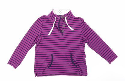 Bonmarché Womens Multicoloured Striped Pullover Jumper Size M
