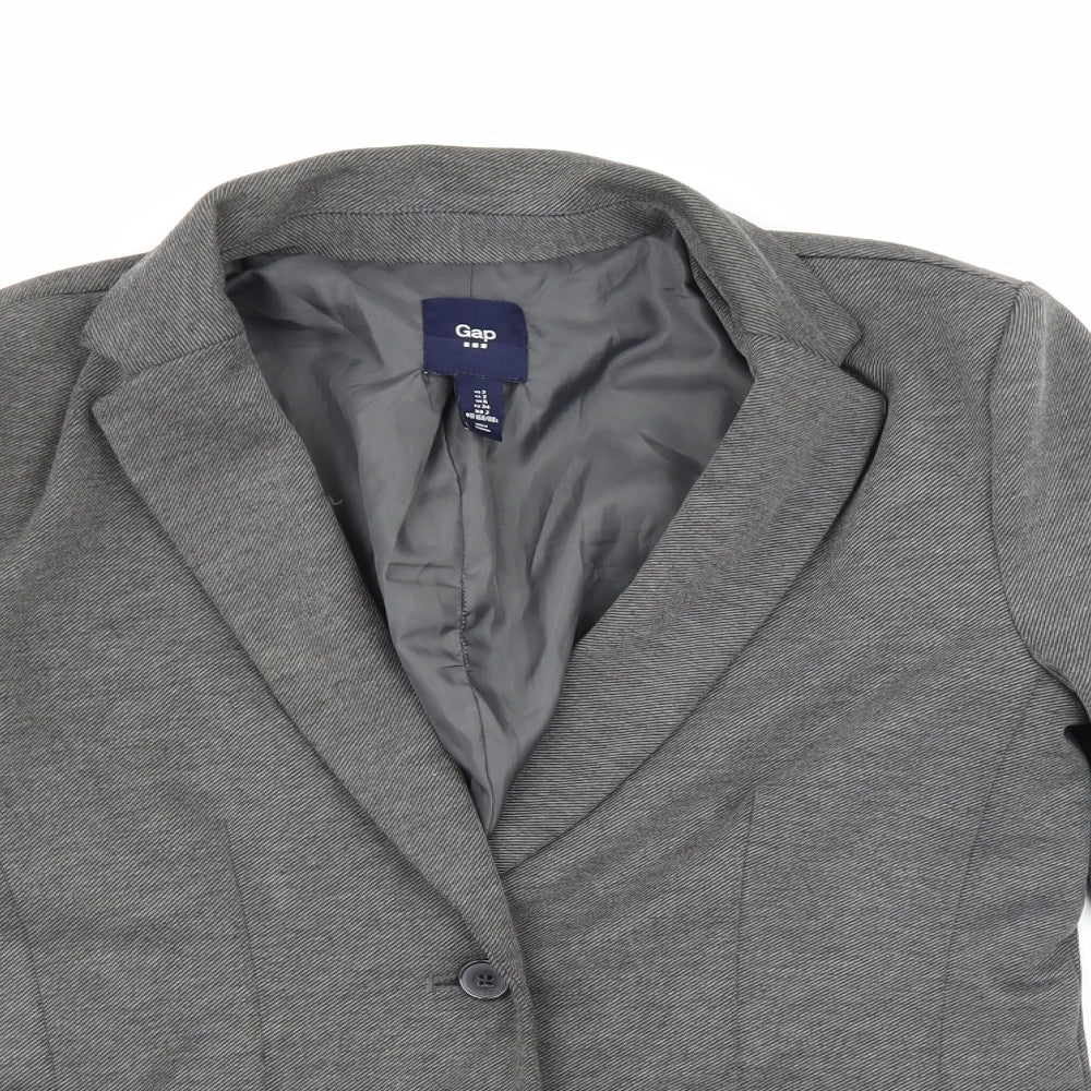 Gap Womens Grey   Jacket Suit Jacket Size 6
