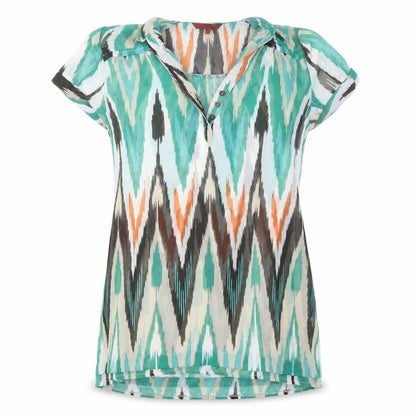 Womens UK Size 12 John Richmond Multicoloured Tunic Blouse