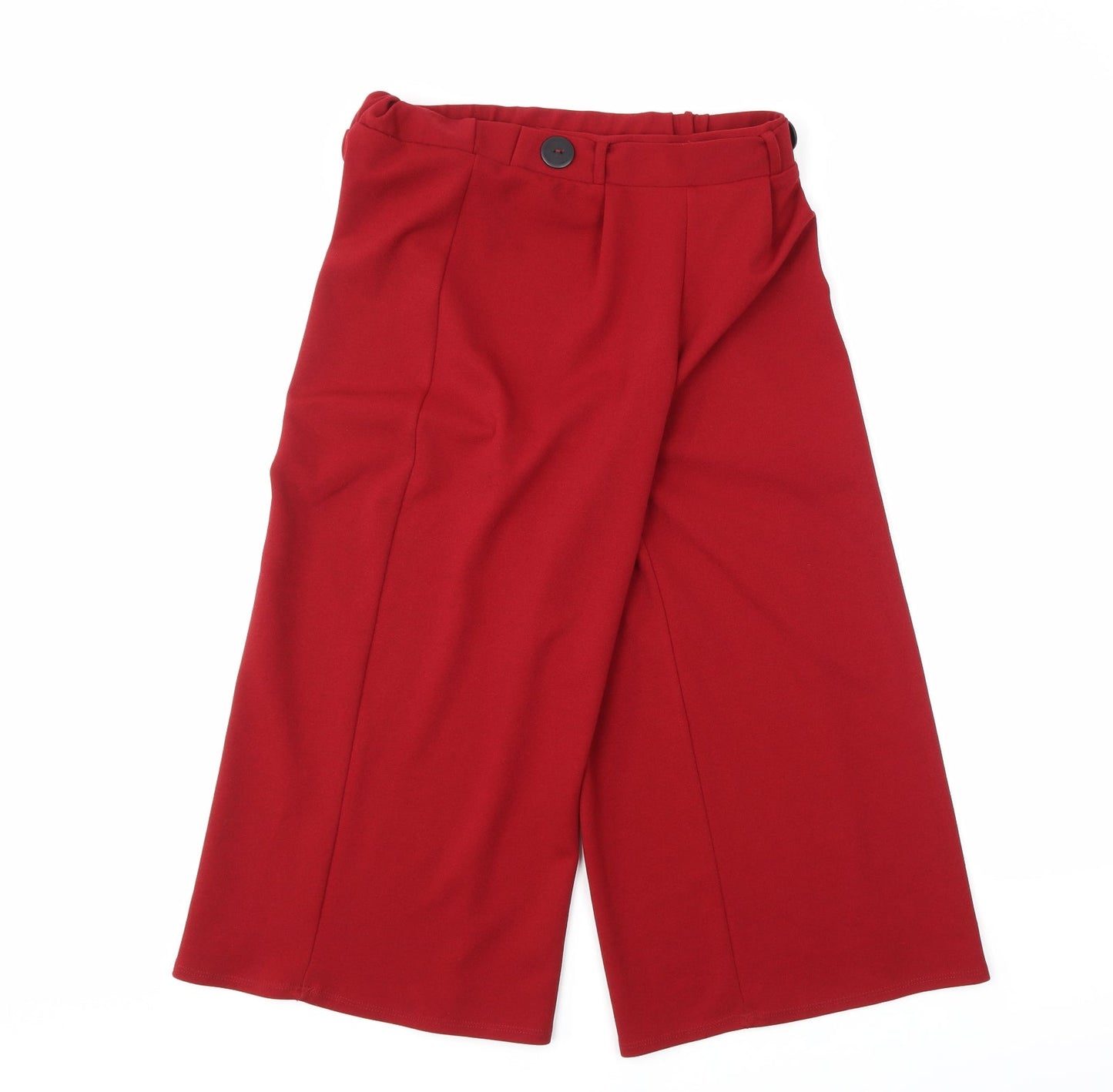 George Womens Red   Cropped Trousers Size 30 in L20 in