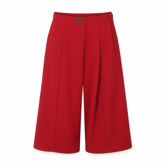 Womens UK Size 30 in George Regular Fit Cropped Red Trousers