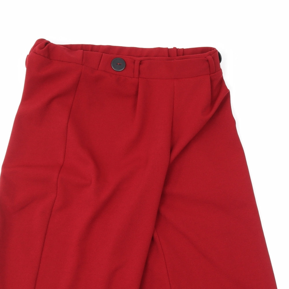 George Womens Red   Cropped Trousers Size 30 in L20 in
