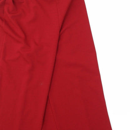 George Womens Red   Cropped Trousers Size 30 in L20 in