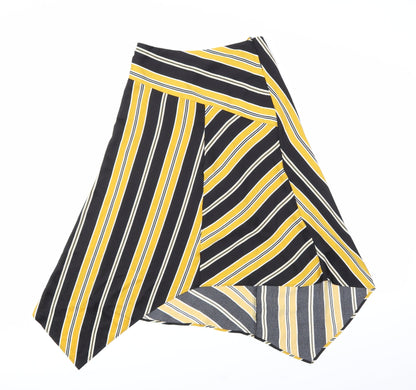 F&F Womens Multicoloured Geometric  A-Line Skirt Size 6
