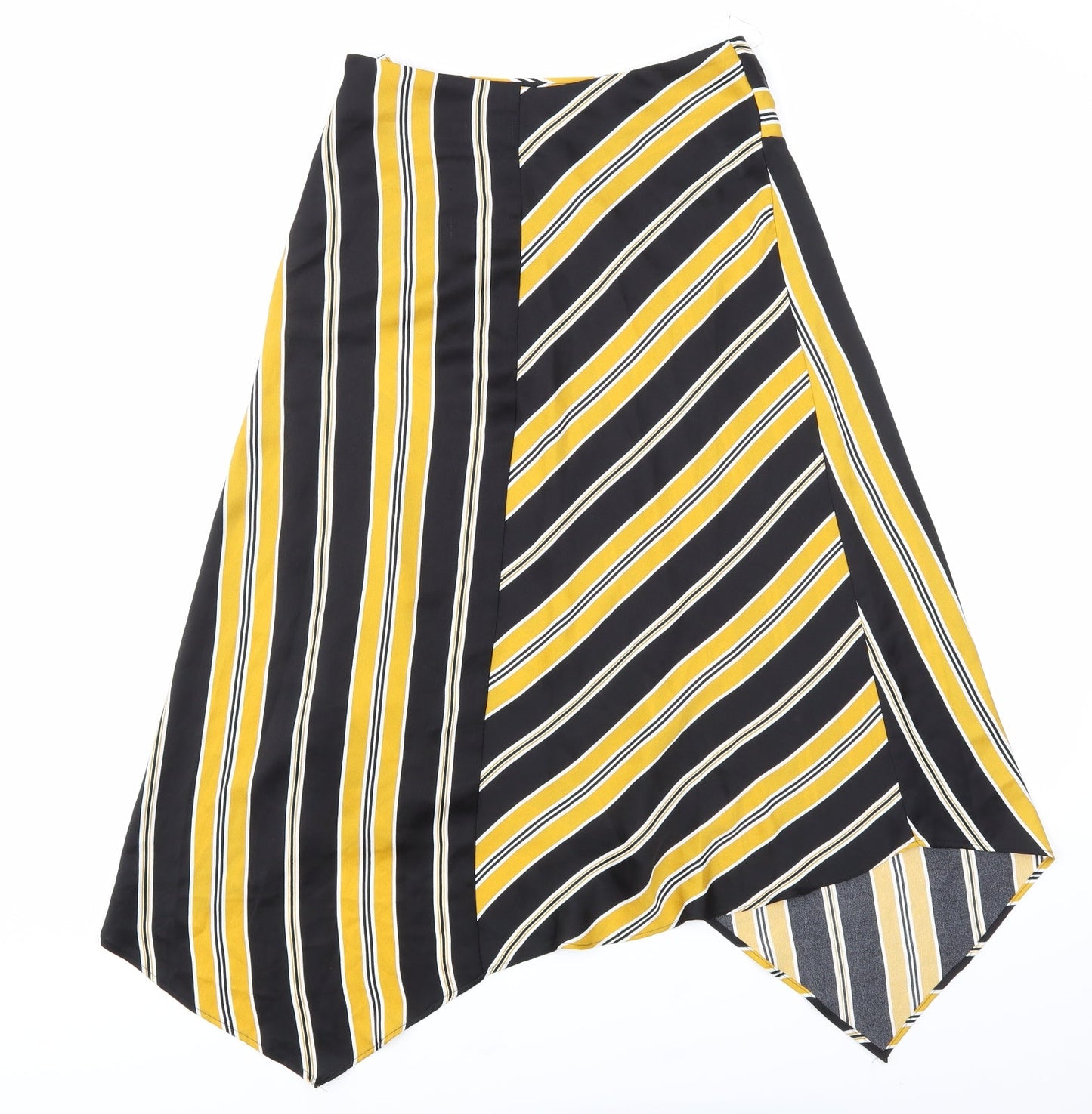 F&F Womens Multicoloured Geometric  A-Line Skirt Size 6