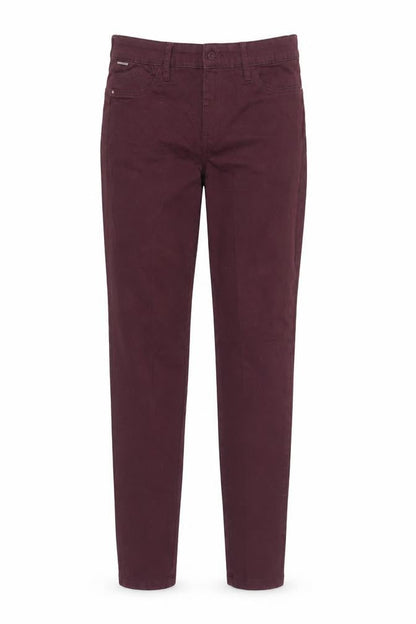 Womens UK Size 6 F&F Regular Fit Straight Purple Jeans