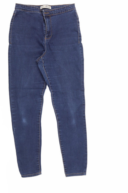 Denim & Co. Womens Blue   Straight Jeans Size 10 L25 in