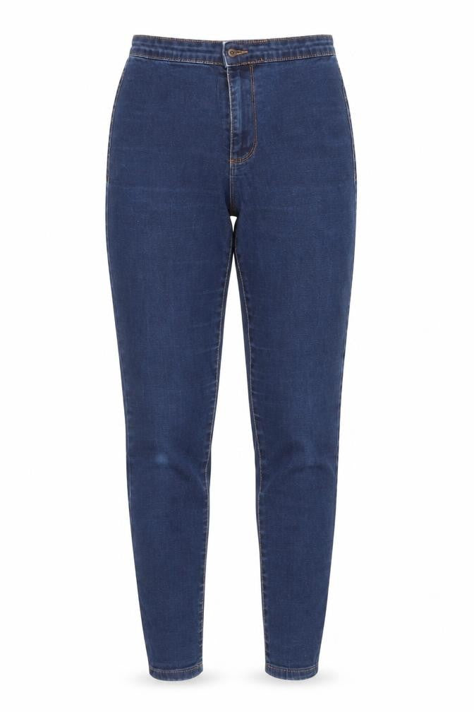 Womens UK Size 10 Denim & Co. Regular Fit Straight Blue Jeans