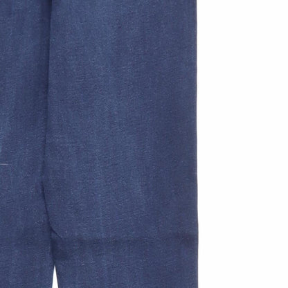 Denim & Co. Womens Blue   Straight Jeans Size 10 L25 in