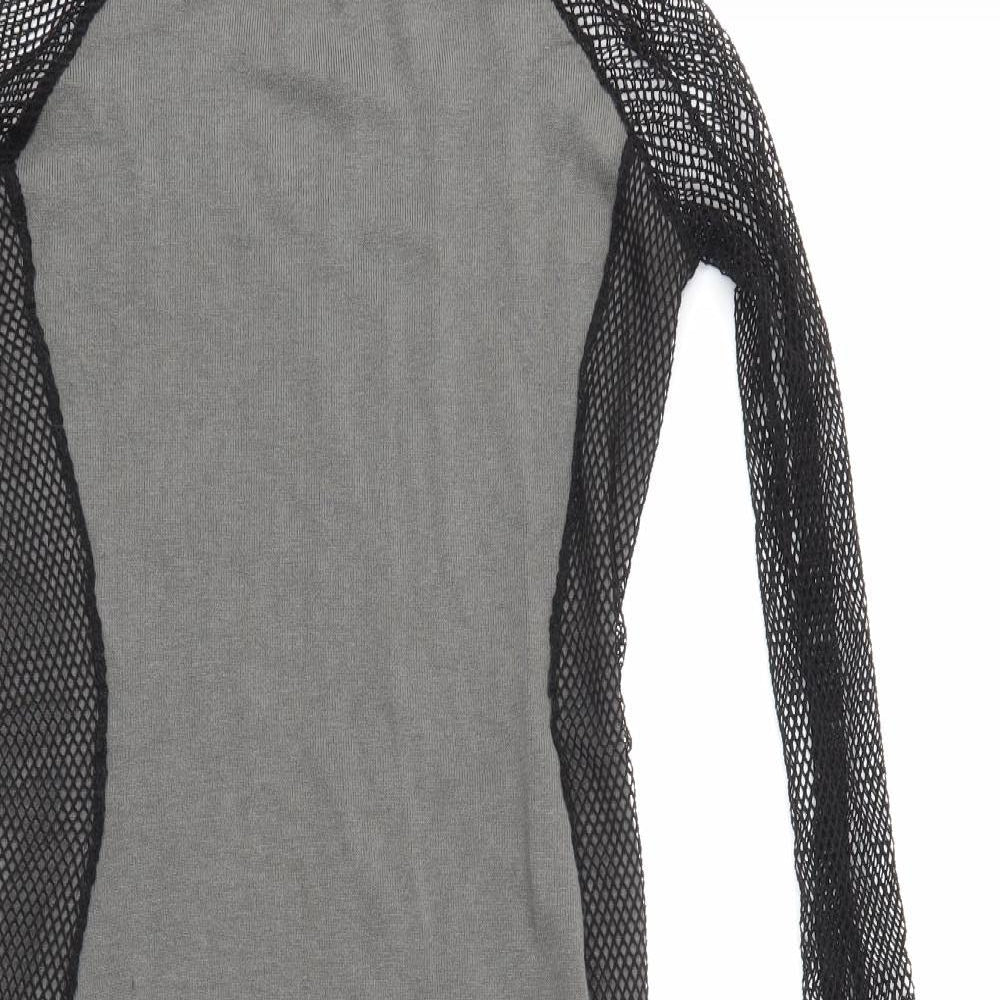Derek Heart Womens Grey   Jumper Dress  Size M