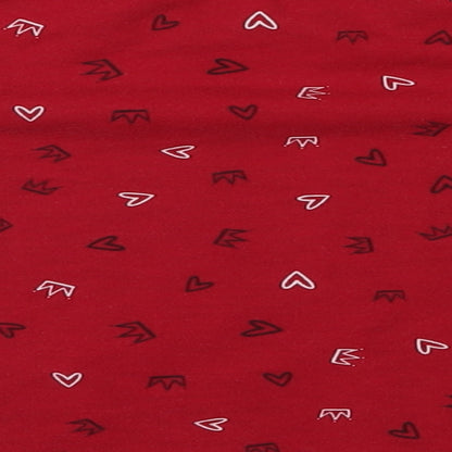 Matalan Boys Red   Basic T-Shirt Size 12-18 Months  - Crowns