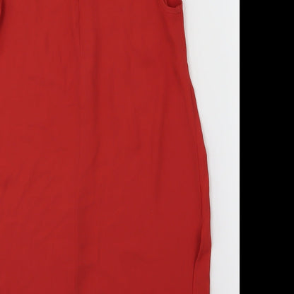 Matalan Womens Red   Shirt Dress  Size 8