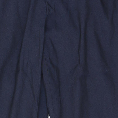Mens UK Size M Cedar Wood State Regular Fit Dress Pants Blue Trousers