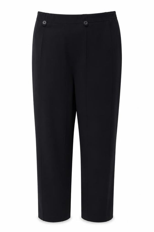 Womens UK Size 16 BM Regular Fit Dress Pants Blue Trousers