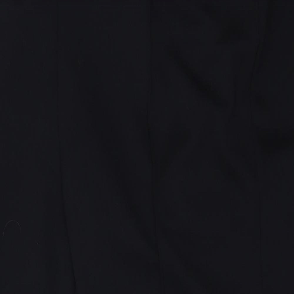 Womens UK Size 16 BM Regular Fit Dress Pants Blue Trousers